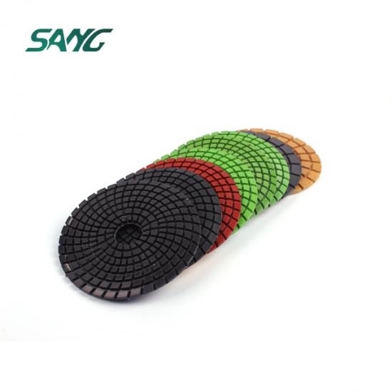 diamond polishing pad