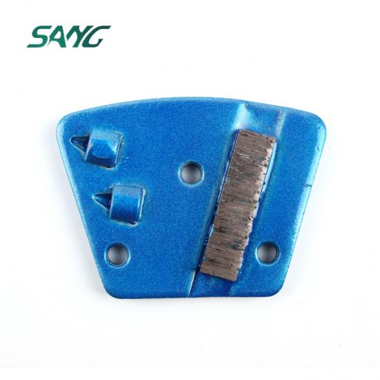 pcd grinding shoes,diamond pcd grinding pad,diamond grinding Pcd plate block