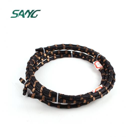 diamond wire saw, wire rope saw, wire saw rope, diamond rope saw, marble quarry diamond wire saw, diamond cutting rope