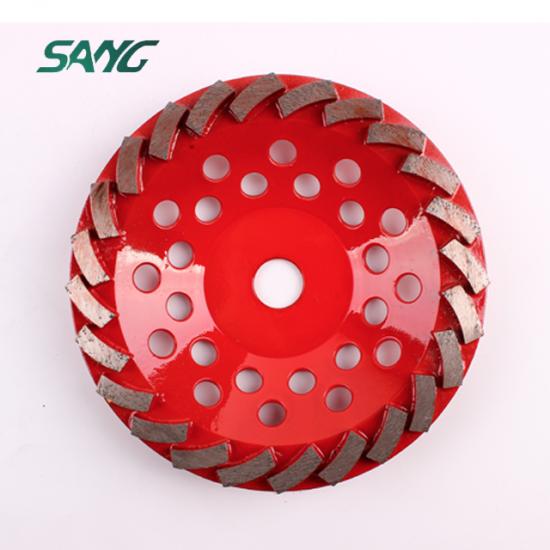  diamond cup wheel, concrete polishing discs, floor grinding tool, abrasive plate