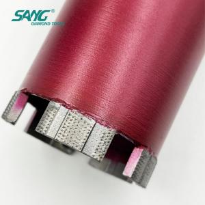 Broca de diamante turbo Arix soldada con láser para hormigón armado.