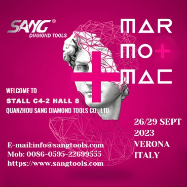 Invitación a visitantes comerciales globales: SANG Diamond Tools en la exposición Marmomac en Italia 2023